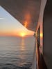 Sunrise - last day at sea