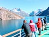 Princ Christian Sund fjord crossing 