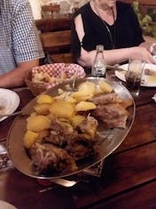 Dubrovnik, Croatia - Traditional Lamb and Veal with Potatoes