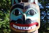 Totem Detail at Saxman Village