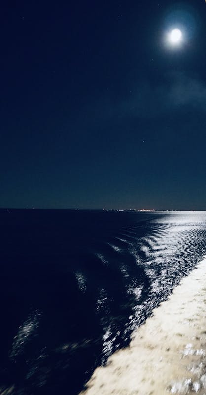 Moonrise to Sydney - Norwegian Dawn