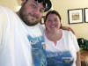 Hotel selfie post cruise wearing our custom cruise shirts!