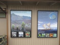 Vistor station pictures at top of Mount Haleakala
