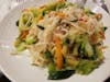 Vegan Veggie primavera with udon noodles off-menu