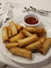 Main dining room Vegan spring rolls, dairy free pre-ordered w/head waiter 