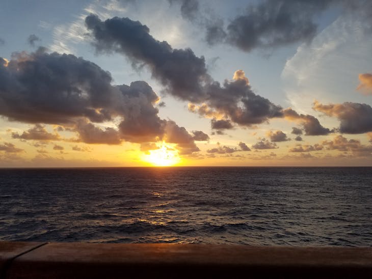 Always love the sunrise at sea! - Brilliance of the Seas