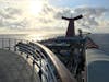 Looking down onto the Lido deck