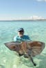 Greeting A Sting Ray