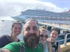 About to board in Cozumel 