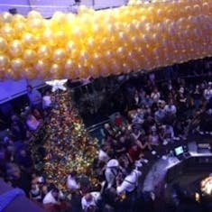 Balloon Drop New Year&#039;s Eve in Atrium