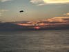 Sunset fly past
