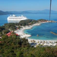 Labadee (Cruise Line Private Island) - View from the Zipline