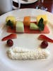 Sea day brunch fruit plate.  How cute!