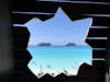 View of two HAL Ships from Half Moon Cay