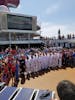 Captain Bruno very last sea day  aboard the Carnival Triumph