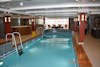 The thermal suite pool and hot tubs