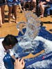 Ice carving