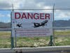 Air port at the beach