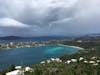 Megan&#039;s Bay as seen from zip line platform