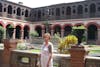 Inside court yard of the oldest church