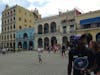 Historic square and our guide for "Taste of Havana"