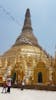 Sule Pagoda at Yangon under maintenace