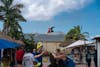 From the shopping area across the street from the port, Cozumel.