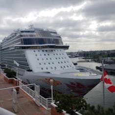 docked in Vancouver