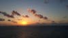 Sunrise over the Caribbean 
