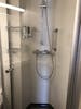 Nice large shower with shower gel and shampoo/conditioner dispenser