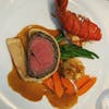 Lobster Tail and Beef Wellington