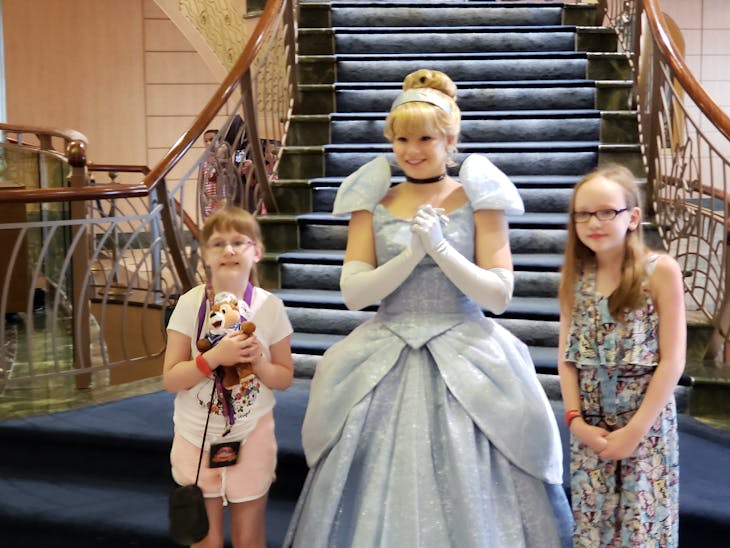Princess meet and greet - Disney Fantasy