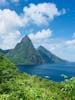 View of Pitons