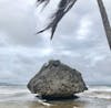 Bathsheba beach in Barbados