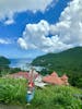 Hilltop view in St. Lucia