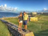 On our San Juan walking tour -Castillo San Felipe del Morro - December 2017