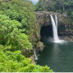Hilo, Hawaii - Rainbow Falls