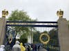 Entrance gate to Luxembourg American Cemetery & Memorial