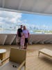 Large balcony on the penthouse suite