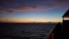 Sunrise at sea from cabin 6452