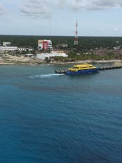 Coming into Cozumel!