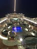 The ship at night docked in Piraeus