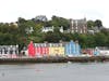 Picturesque Portree from the Tender Boat