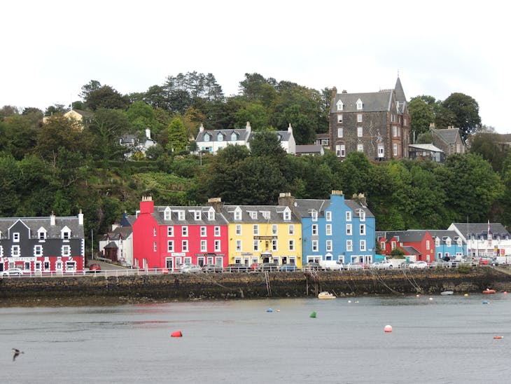 Picturesque Portree from the Tender Boat - Star Breeze