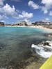 View of Maho Beach from Sunset Beach Bar