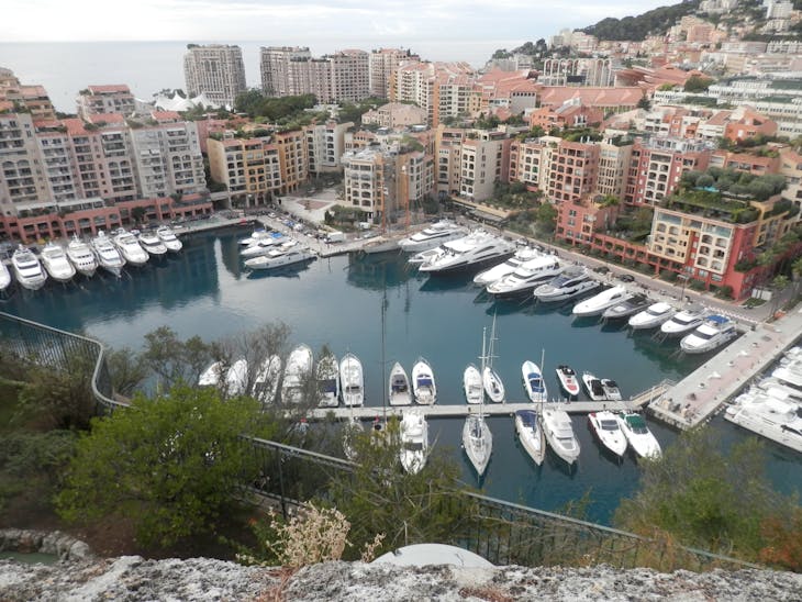 The small harbour at Monaco not Naples but I did not have a choice. - Celebrity Edge