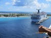 Joining the Carnival Elation in Grand Turk