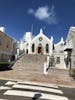 St. Peter's Church, in St. George's, Bermuda, is the oldest surviving Anglican church in continuous use outside the British Isles. It is also reportedly the oldest continuously used Protestant church in the New World.