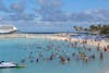 Yes, it really was this beautiful.  The private beach cove at Great Stirrup Cay was loads of fun.