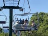 Sky ride to the beach 